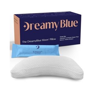 DreamyBlue Moon Pillow Queen